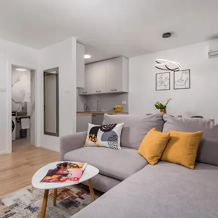 Modern Di Piu With Free 20m2 Garage Parking Apartment Rijeka